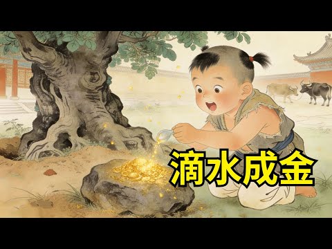 雙親去世，放牛娃被兄嫂趕出家門，只給半塊發黴饃！夜宿破廟遇土地公託夢：廟後老槐樹下，埋著壹瓶神仙水，壹滴即可點石成金【故事便利店】#民間故事#傳統故事#故事頻道#聽書#睡前故事#情感