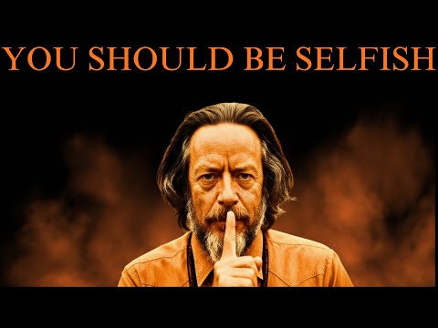 ALAN WATTS ON THE PARADOX OF SELFISHNESS | The Best Motivational Speech
