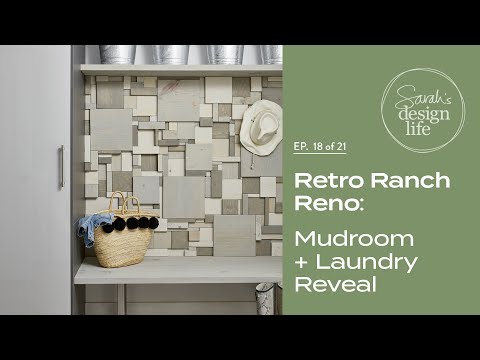 Retro Ranch Reno: Mudroom + Laundry + Basement Bathroom Reveal! (Ep. 18)