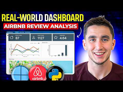 Real-World Python Dashboard Project w/ Quarto! (Airbnb Review Analysis)