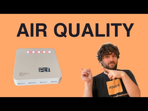 Measuring my AIR QUALITY with AirGradient