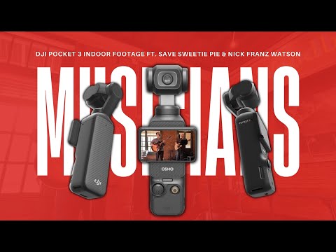 DJI Pocket 3 Indoor Footage | No External Mic | Musicians Save Sweetie Pie & Nick Franz Watson