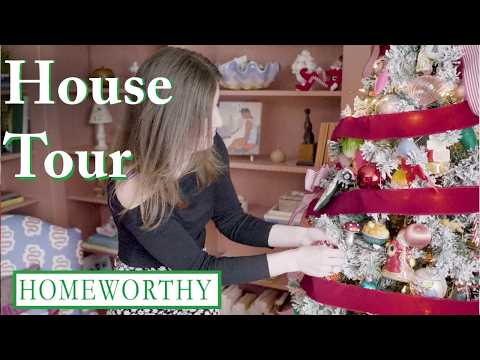 CHRISTMAS HOME TOUR | A Colorful Bungalow with Eclectic Style