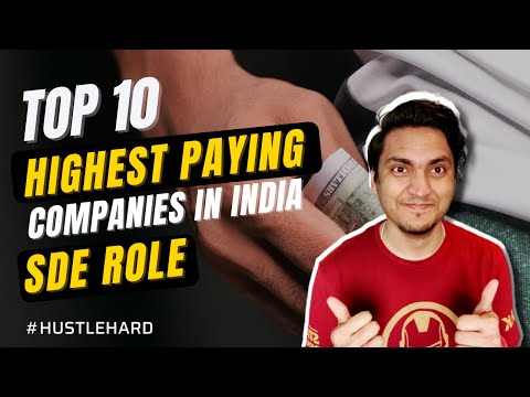 Highest paying companies in India | Part - 1 | SDE role | Office tour | Pay | Top 10 series