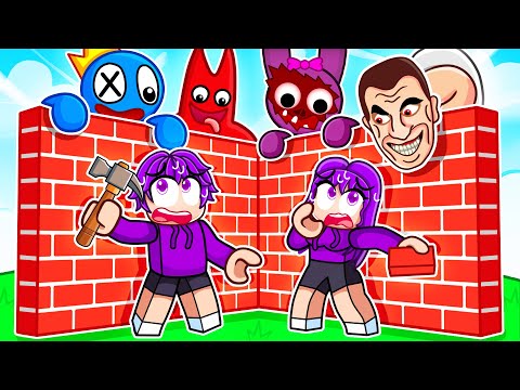 Dash’s TWIN SISTER Plays Roblox Build To Survive!