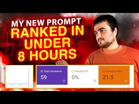 ChatGPT Workflow For Ranking on Google in Under 8 Hours (AI SEO)