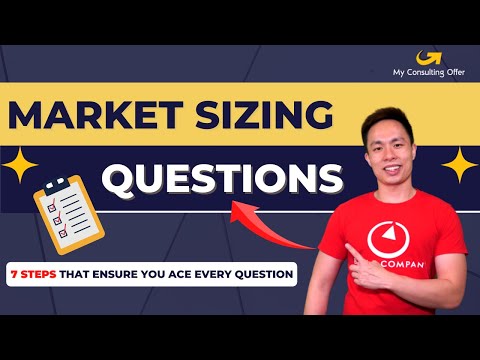 Market Sizing Questions - 7 Steps to Ace Any Question!