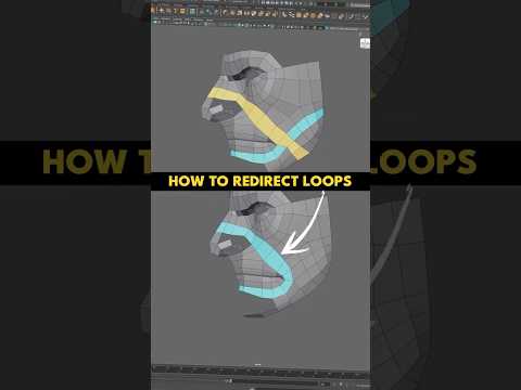 Essential Retopo Trick for Directing Loops