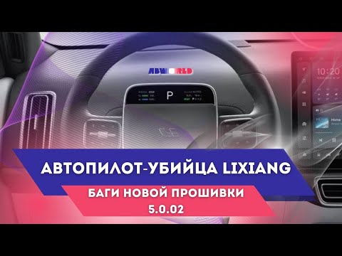 Автопилот убийца #Lixiang | Баги и ошибки прошивки 5.0.2| Чуть не попали в аварию #прошивка  #l8 #l9