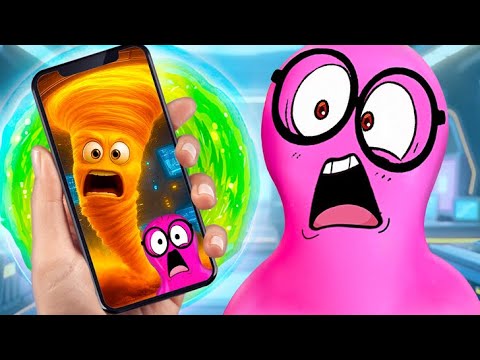 Скользкий Слайм Сэм попадает в вирусное видео?! Начинается цифровой хаос! 🤖