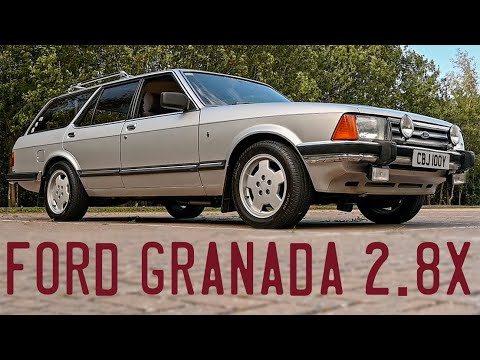 1982 mk2 Ford Granada Ghia X 2.8 Estate Goes for a Drive