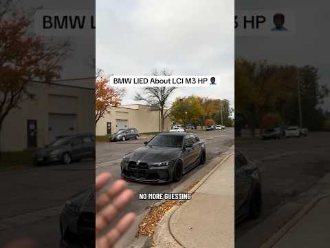 I think we’lil be able to hit sub 3 secs #bmw #m3 #g80 #lci
