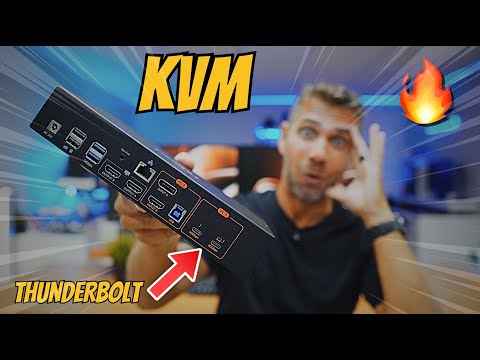 KVM for macOS, Windows, and Linux 🤯🚀 The FIRST with Thunderbolt 4 🔥 TESmart Dual 4K