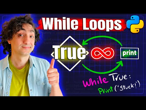 Python While Loops: Visually Explained | For vs While Loops | #Python Course 21