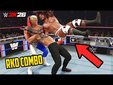 15 New Double Finishers Combo in WWE 2K26! (Concept)