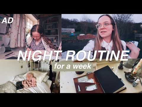 My Night Routine (for a whole week!)