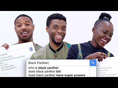 Black Panther Cast Answer the Web's Most Searched Questions | WIRED
