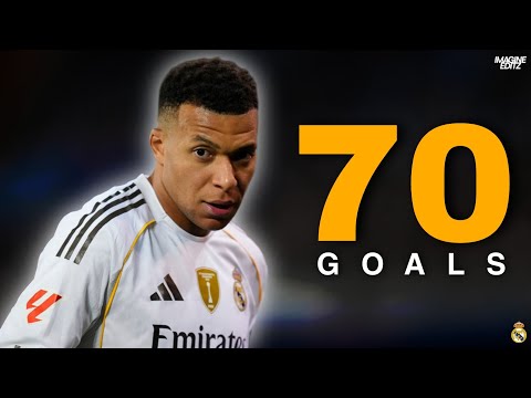 KYLIAN MBAPPE - ALL 70 GOALS FOR REAL MADRID FC ● ENGLISH COMMENTARY