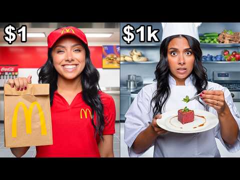 I Worked a $1 vs $1000 Restaurant
