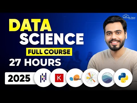 Data Science FULL Course for Beginners in 27 HOURS - 2025 Edition