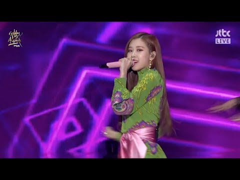BLACKPINK - ‘불장난 (PLAYING WITH FIRE)’ + ‘마지막처럼 (AS IF IT’S YOUR LAST)’ in 2018 Golden Disc Awards