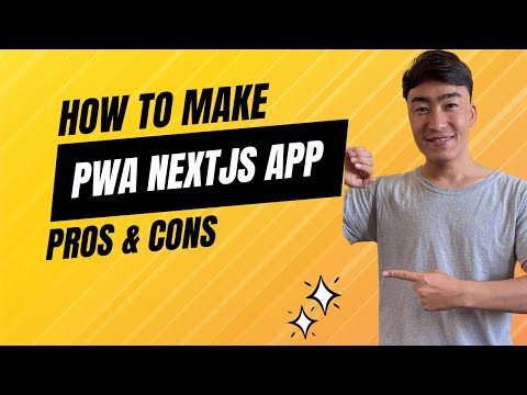You Won't Believe How EASY Building NEXTJS PWA Apps Can Be!
