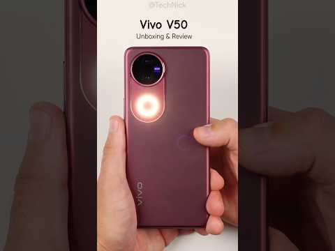 Vivo V50 Unboxing & Review 📸 #Shorts