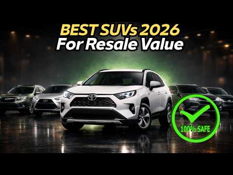 TOP 5 “No Regret” SUVs for 2026  Reliability  Resale