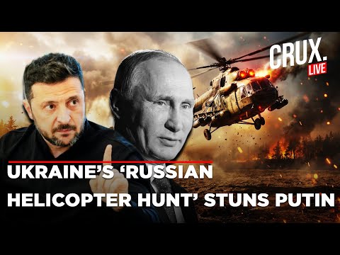 LIVE | Ukraine's 'Deep Strike' Drone SHOCKS Putin, Russian Mi-8 Chopper Plummets To The Ground