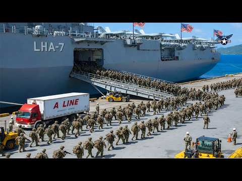 TEHRAN SHOCKED! 2,200 Marines of USS Tripoli (LHA-7) Deploying To The Middle East