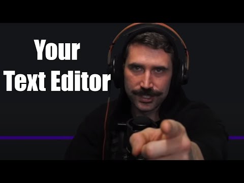 What Your Favorite Text Editor Reveals About Your Personality