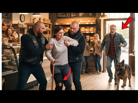 A Disabled Army Doctor Was Bullied in a Bakery — The Bikers Never Expected This Ending