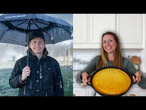 Our Massive Garden Fence Build Hit a Delay (But the Kitchen is Busy!)