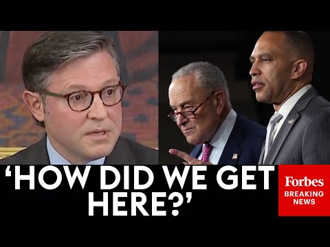 BREAKING NEWS: Speaker Johnson Absolutely Torches Democrats On Sixth Day Of Government Shutdown