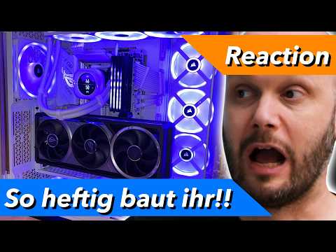 The community is building like crazy! Setup reactions & PC building tips