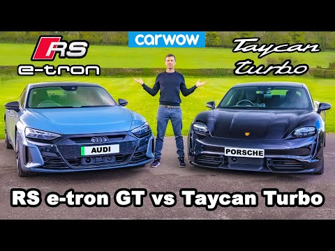 Audi RS e-tron GT v Porsche Taycan Turbo - which is best?