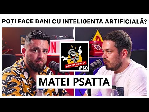 Cum funcționează Inteligența Artificială și cum faci bani cu ea | Podcast Nefiltrat cu Matei Psatta