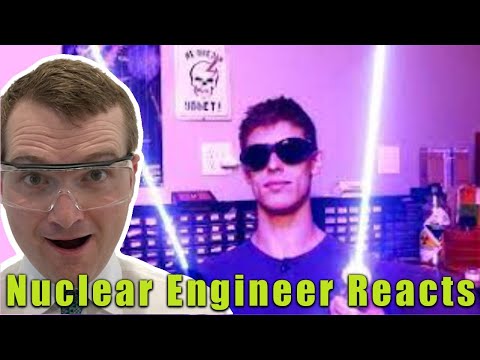 Nuclear Engineer Reacts to Styropyro "Testing Blue Lasers from eBay (and Making Them Even Stronger)"
