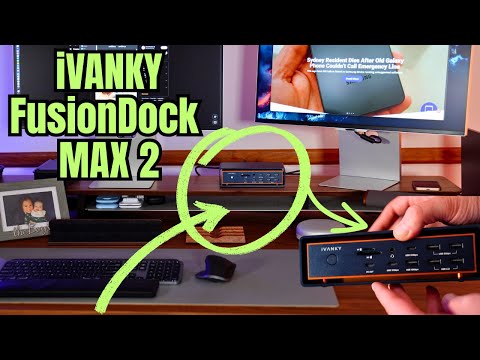 iVANKY FusionDock Max 2 - The Best Thunderbolt 5 Dock For Mac Power Users