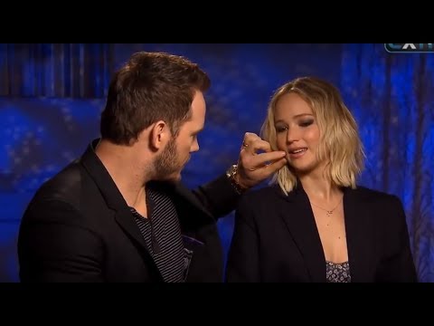 Chris Pratt Can’t Stop Flirting With Jennifer Lawrence