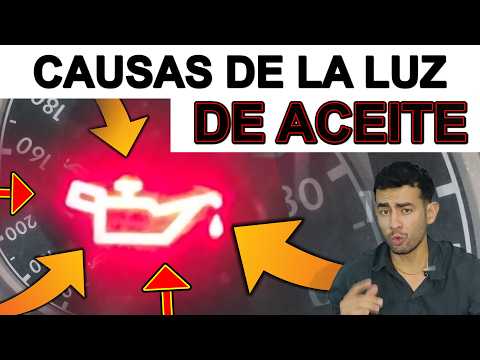 5 Causas por las que enciende la LUZ DEL ACEITE en el tablero | Indicador Parpadea Pruebas al sensor