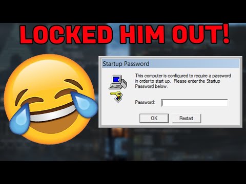 I LOCKED HIM OUT! SCAMMER SYSKEY FULL STREAM!