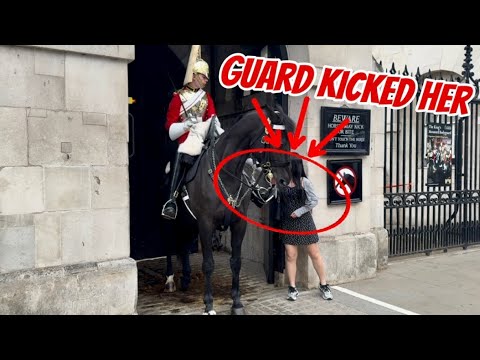 NOT ALLOWED‼️❌🚫 The King’s Guard KICKED Her