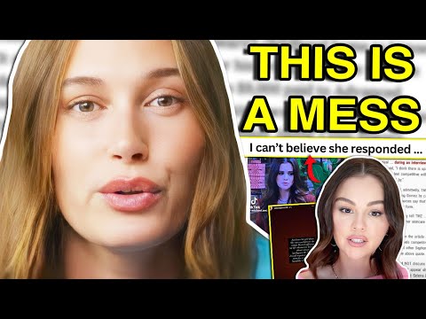 HAILEY BIEBER AND SELENA GOMEZ DRAMA IS A MESS