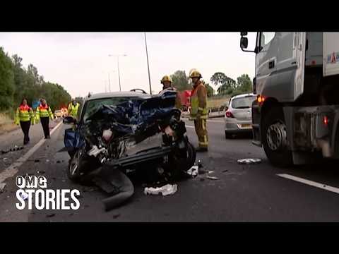 Police Shocked as 40-Tonne Lorry Smashes Through Central Barrier