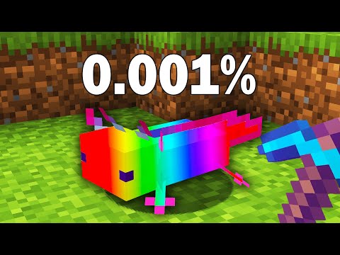 I Trapped Minecraft's Rarest Mobs