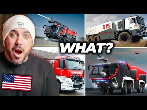 American Blown Away by Europe’s Fire Brigade! 🔥