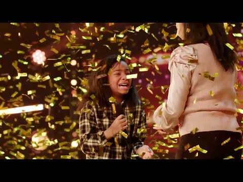 Fayth Ifil 12-Year-Old Wins Simon Cowell’s GOLDEN BUZZER With Proud Mary by Tina Turner