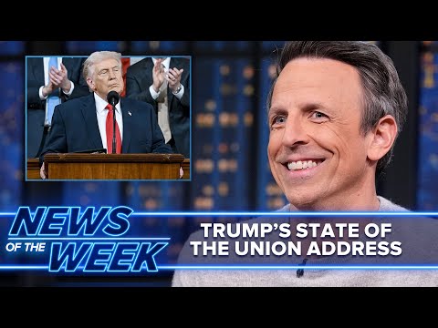Trump's State of the Union, RFK Jr.'s Unhinged Cocaine Confession: Late Night News of the Week
