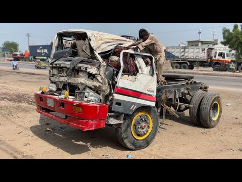 HEAVY DUTY RESCUE! Truck Trailer Road Accident | Steering System Failure Repair & Recovery"